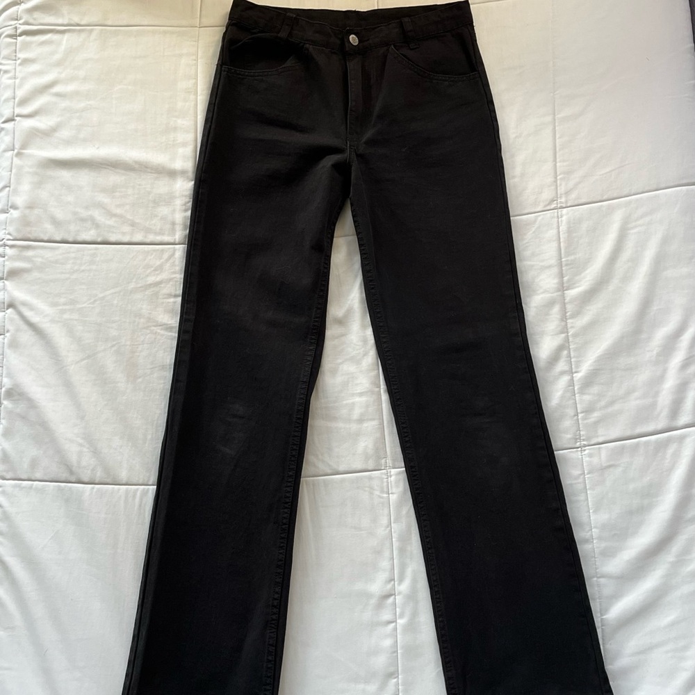 Brandy Melville/John Galt Black Straight Leg Jeans